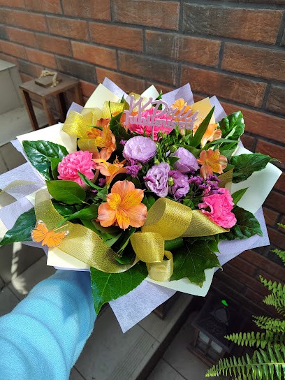 Łapanowski Marek. Kwiaciarnia, Kwiaciarnia w Psary