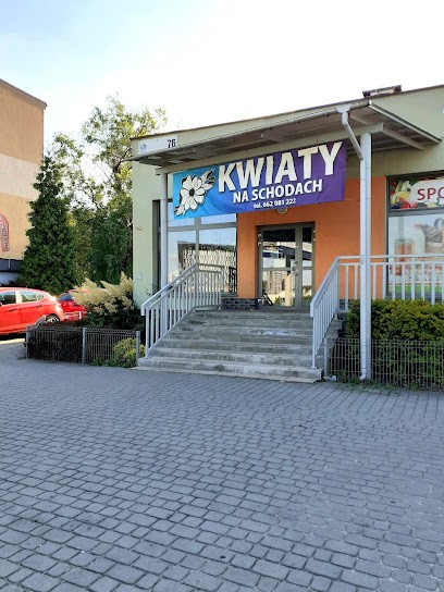 Kwiaty na schodach, Kwiaciarnia w Katowice