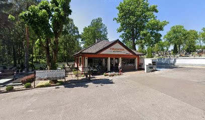 Przy Cmentarzu. Kwiaciarnia. Janus M., Kwiaciarnia w Bełchatów