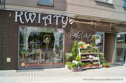 Kwiaciarnia Ali-Art Matejki, Kwiaciarnia w Racibórz