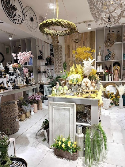 Kwiaciarnia, dekoracje wnętrz - Glamur Projekt, Kwiaciarnia w Nowy Targ