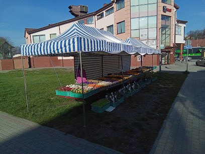 Sezonowa sprzedaż kwiatów., Kwiaciarnia w Ropczyce