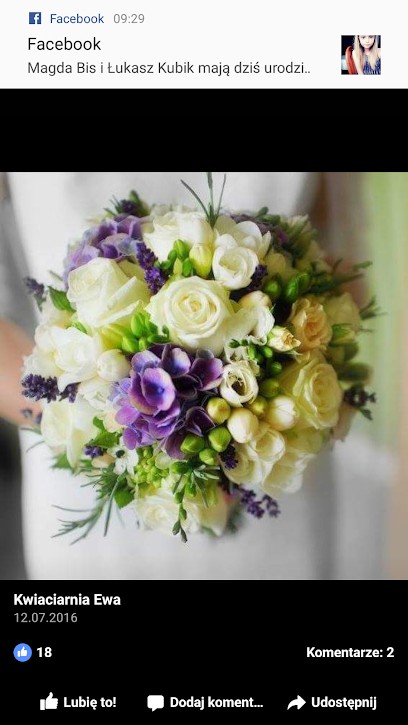 Kwiaciarnia EWA, Kwiaciarnia w Mstów