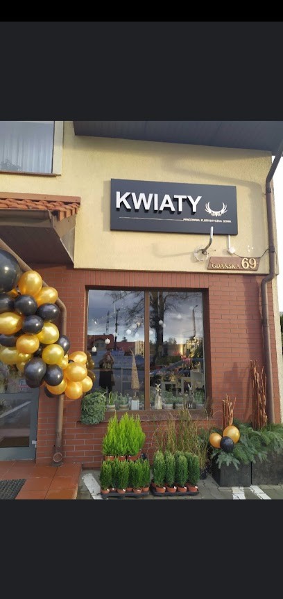 Kwiaciarnia . Pracownia florystyczna Sowa, Kwiaciarnia w Pępowo