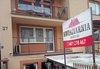 Maciejka. Kwiaciarnia, Kwiaciarnia w Bodzanów