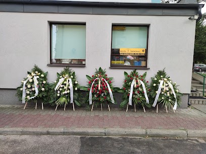 Kwiaciarnia Piotr Szymczyński Danusia. Poczta kwiatowa JADĄ KWIATY. Balony z helem, Kwiaciarnia w Kłobuck